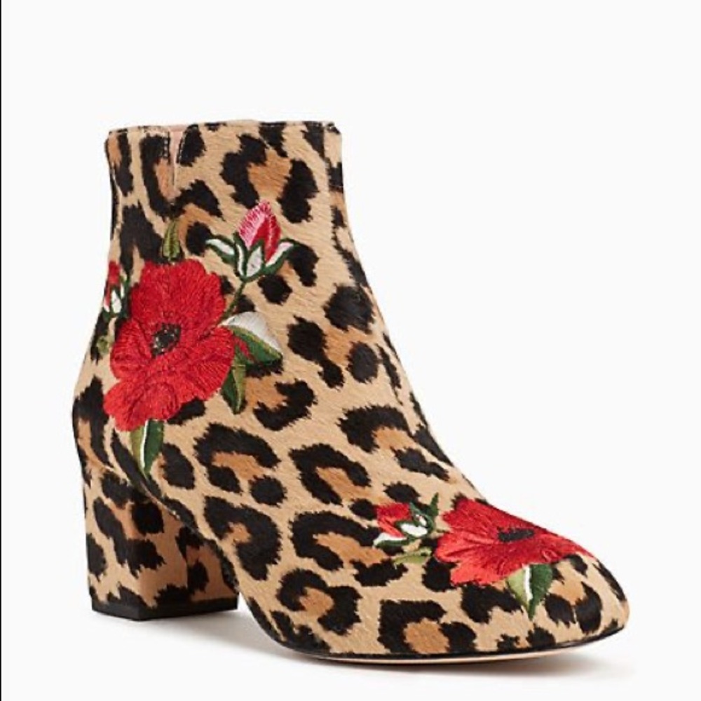 Kate Spade Langton Cheetah Boot 7.5